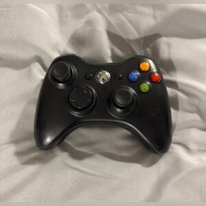 Microsoft Xbox 360 Wireless Controller OEM Black For Parts or Repair